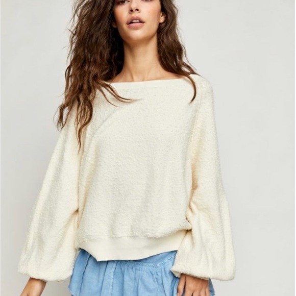 Free people found my friend sweatshirt - Picture 3 of 4